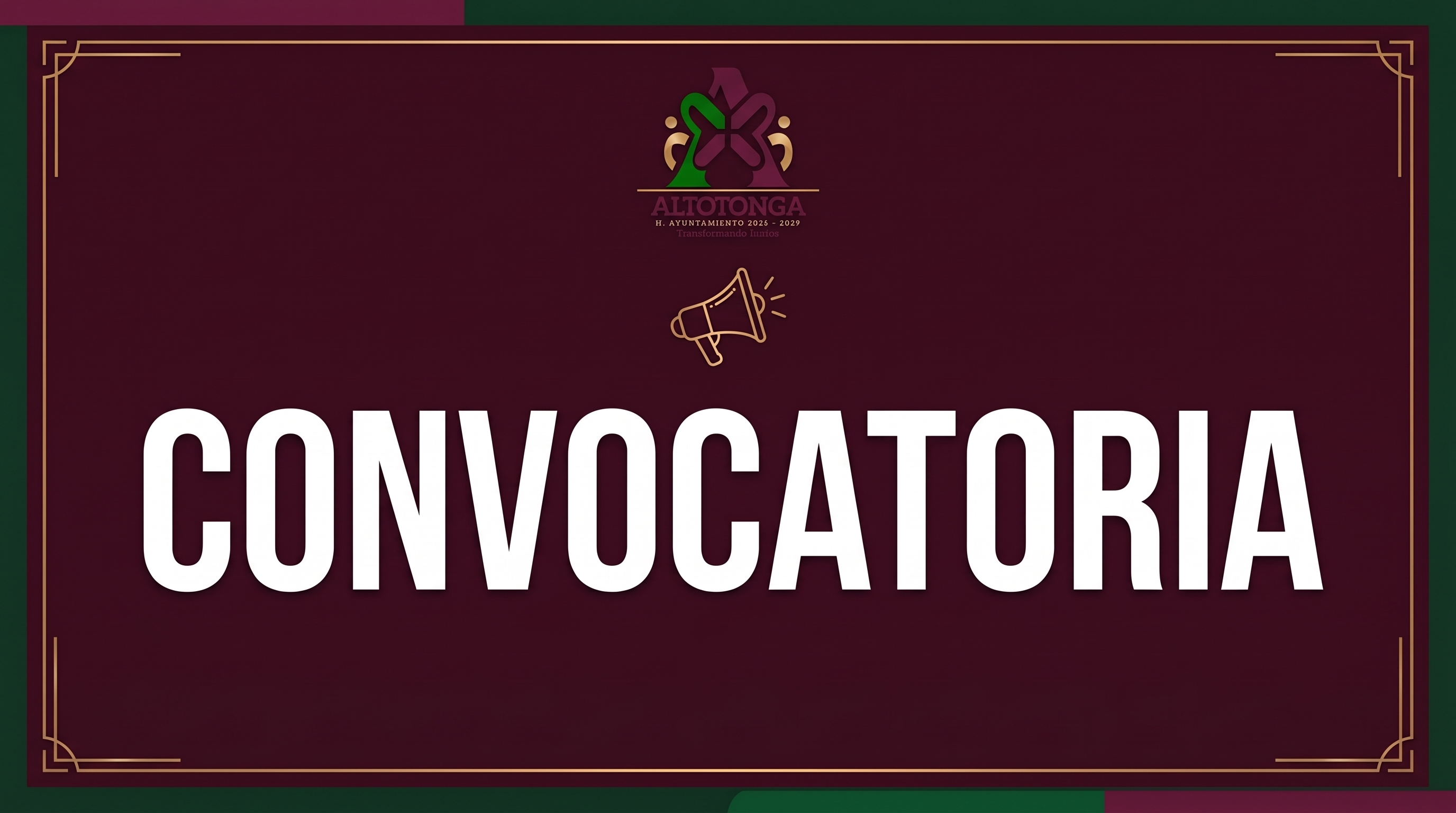 Convocatoria